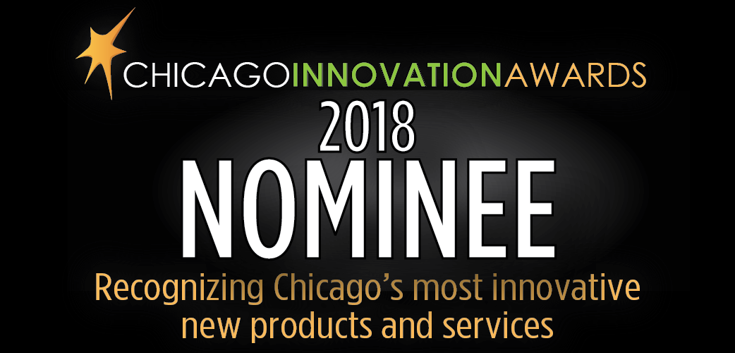 Chicago Innovation Awards Nominee badge 2018